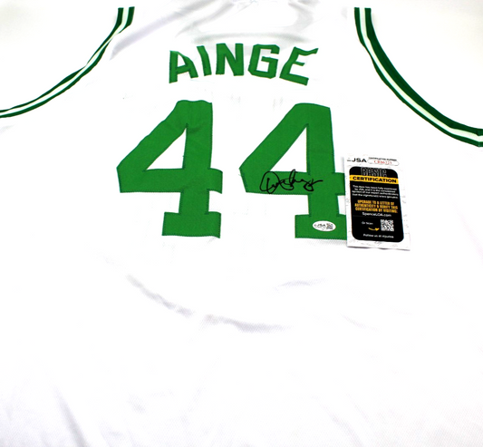 Danny Ainge Signed Boston Celtics Custom Basketball Jersey w/JSA COA CR86225