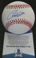 Chris Shaw Signed Official Major League Baseball SF Giants w/Beckett COA V77765
