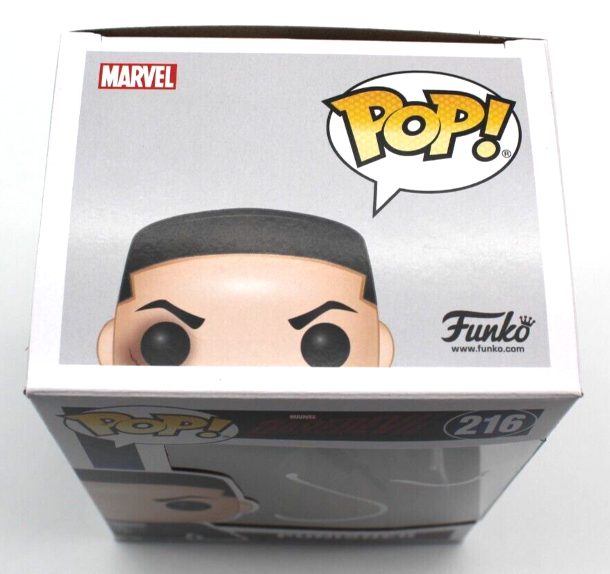Jon Bernthal Signed Punisher Daredevil Funko Pop 216 w/Beckett COA BM61798