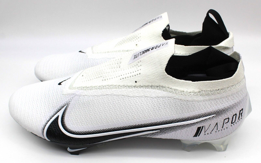 NIKE Vapor Edge ELITE 360 Football Cleats Size 14 White Black CV6282-108 New