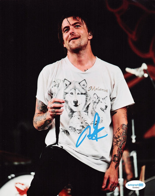 Anthony Green L.S. Dunes Lead Singer Signed 8x10 Photo w/ACOA SD59852