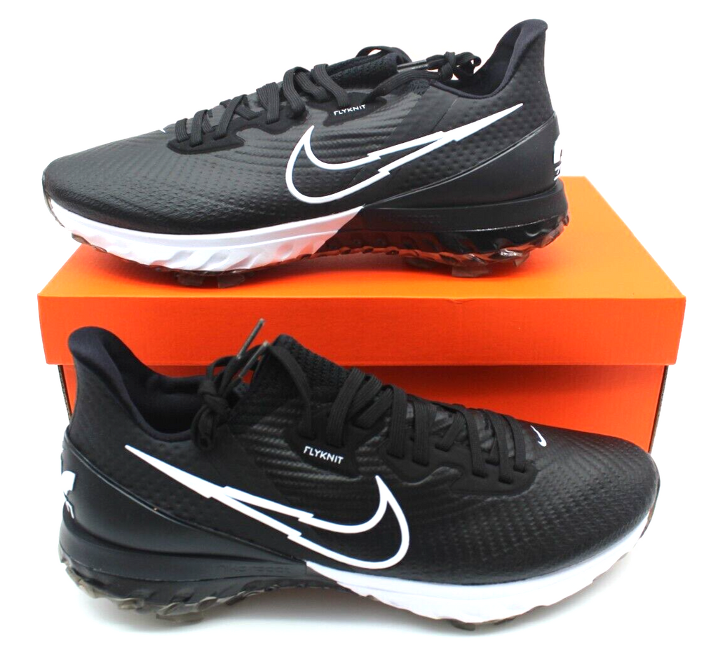 Nike Air Zoom Infinity Tour Black White Golf Shoes Size 8.5 Mens CT0540 077 NEW