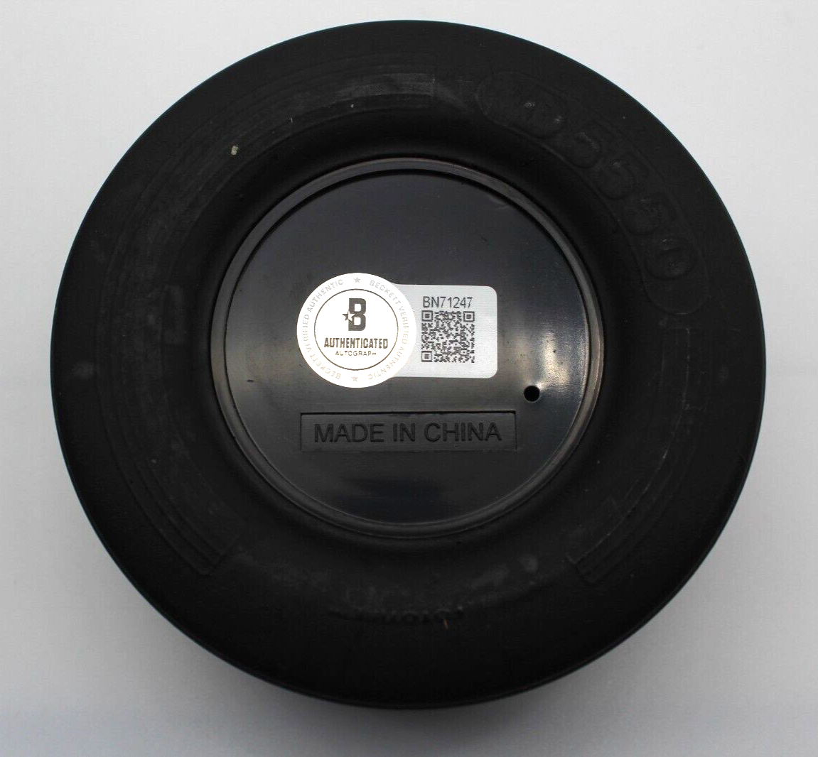 Noah Gragson Signed NASCAR Mini Good Year Racing Tire BECKETT COA BN71250