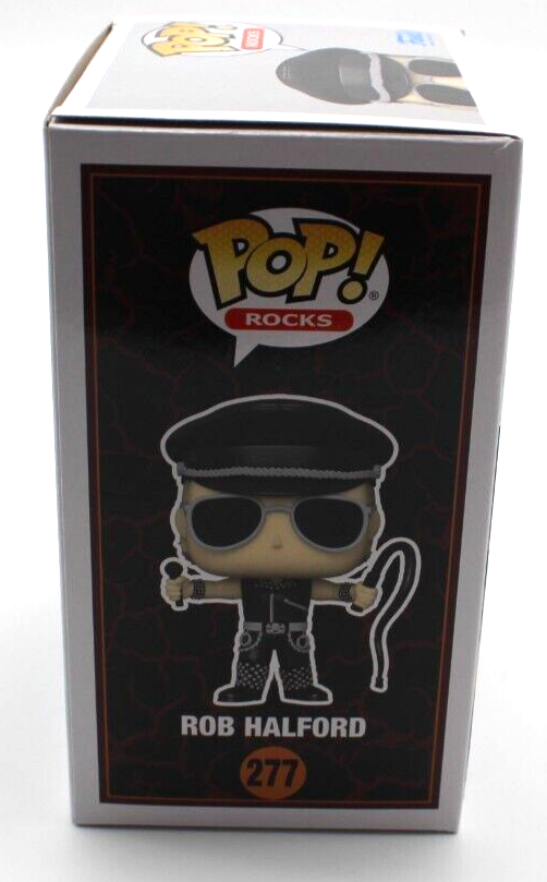 Rob Halford Judas Priest Pop Rocks 277 Signed Funko Pop w/Beckett BP30247 Swap
