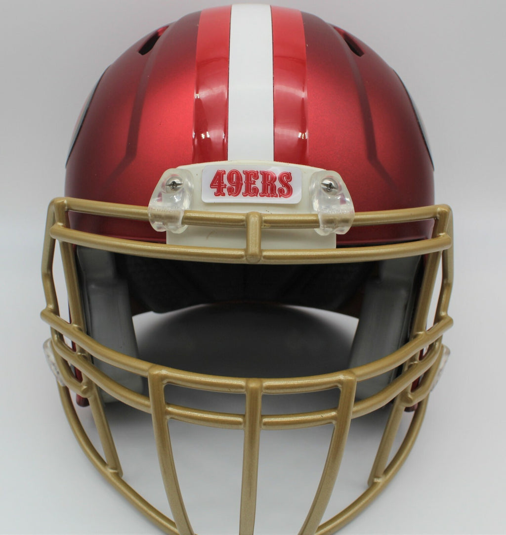 Steve Young Signed San Francisco 49ers Custom Blaze Helmet Used w/Beckett COA
