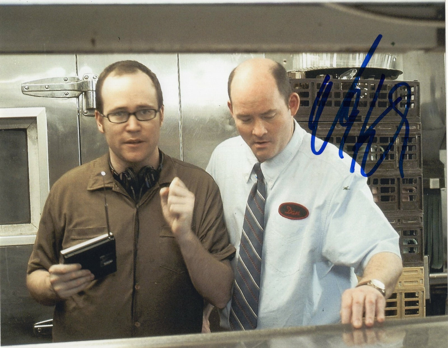 David Koechner Signed 8x10 Photo w/COA  The Office Anchorman #1 