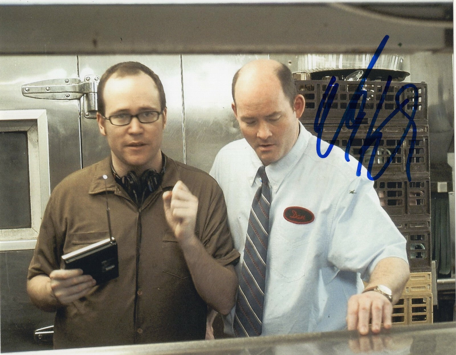 David Koechner Signed 8x10 Photo w/COA  The Office Anchorman #1 