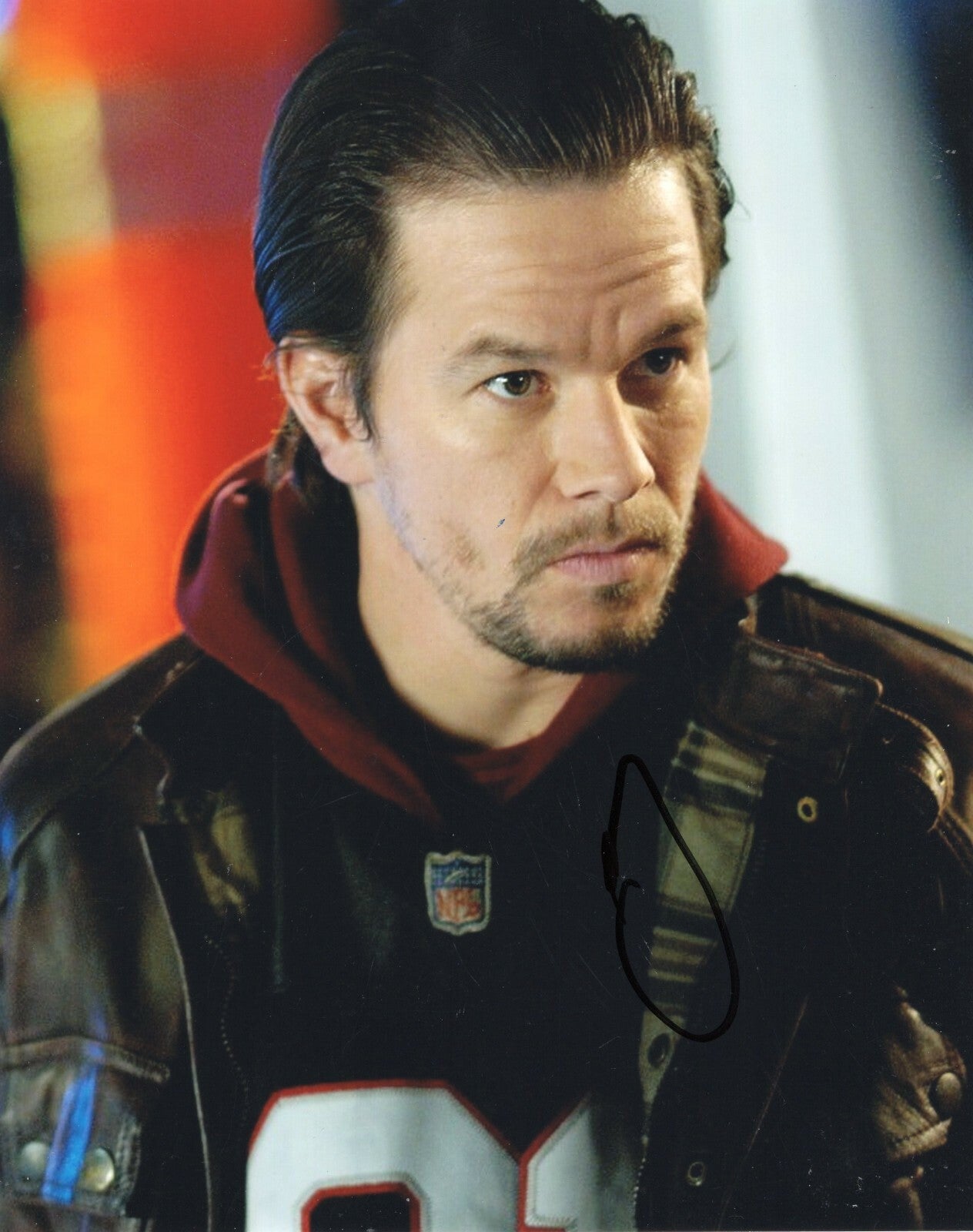 Mark Wahlberg Signed  8x10 Photo w/COA Autograph The Departed Ted Patriots Day