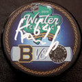 David Kampf Signed 2019 Blackhawks Winter Classic Puck w/COA Notre Dame 