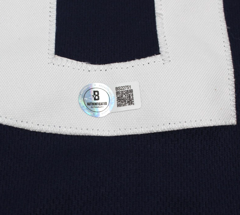 Liam McNeeley Signed UCONN Huskies Custom Jersey W/Beckett COA BS22751