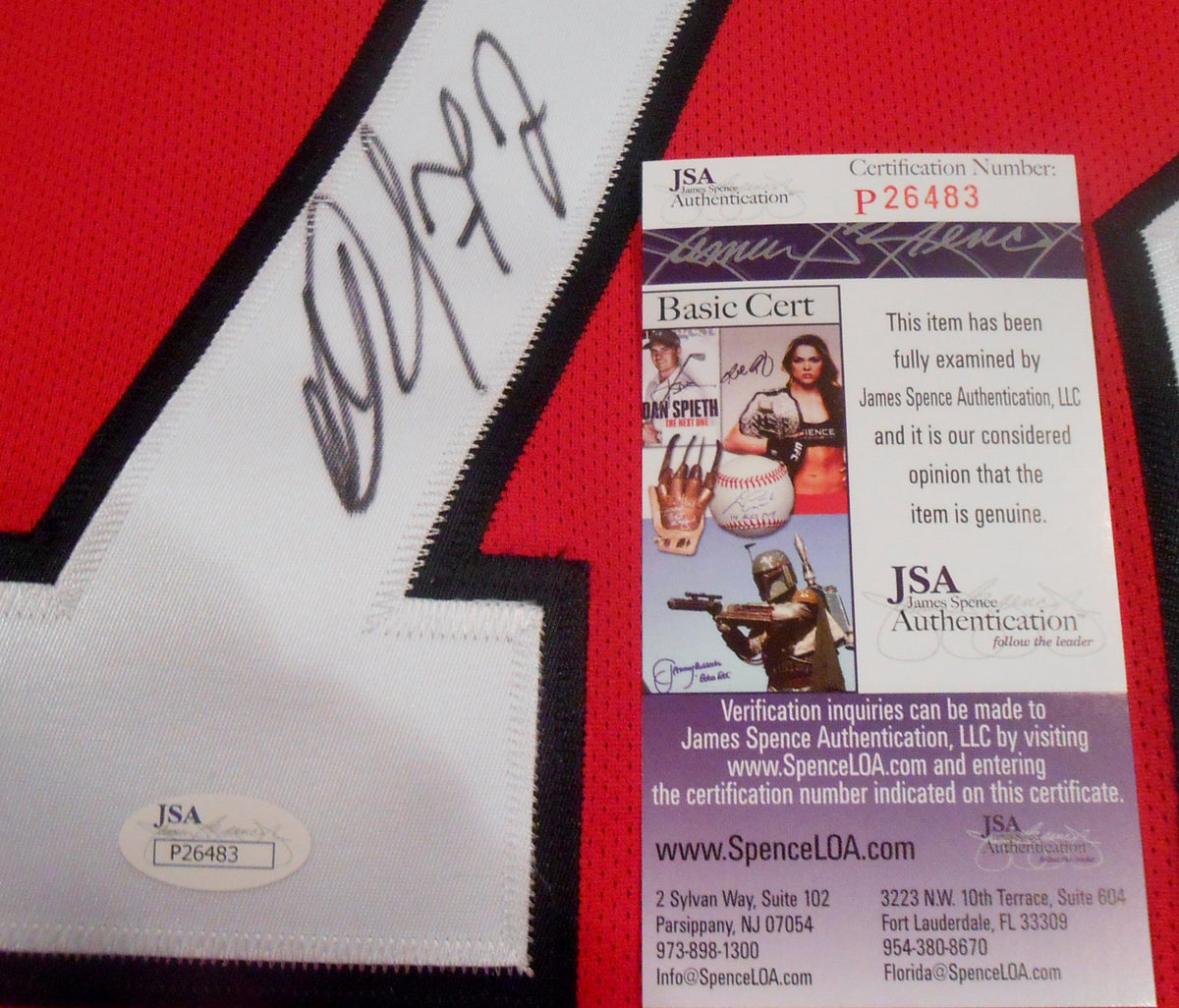 Artemi Panarin Signed Chicago Blackhawks M Authentic Jersey w/JSA COA P26483