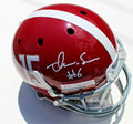 Trey Sanders Signed Alabama Crimson Tide Full Size Helmet w/JSA COA DD22804