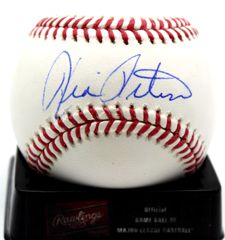 Rick Pitino Signed Major League Baseball Louisville St. Johns w/Beckett BW54105
