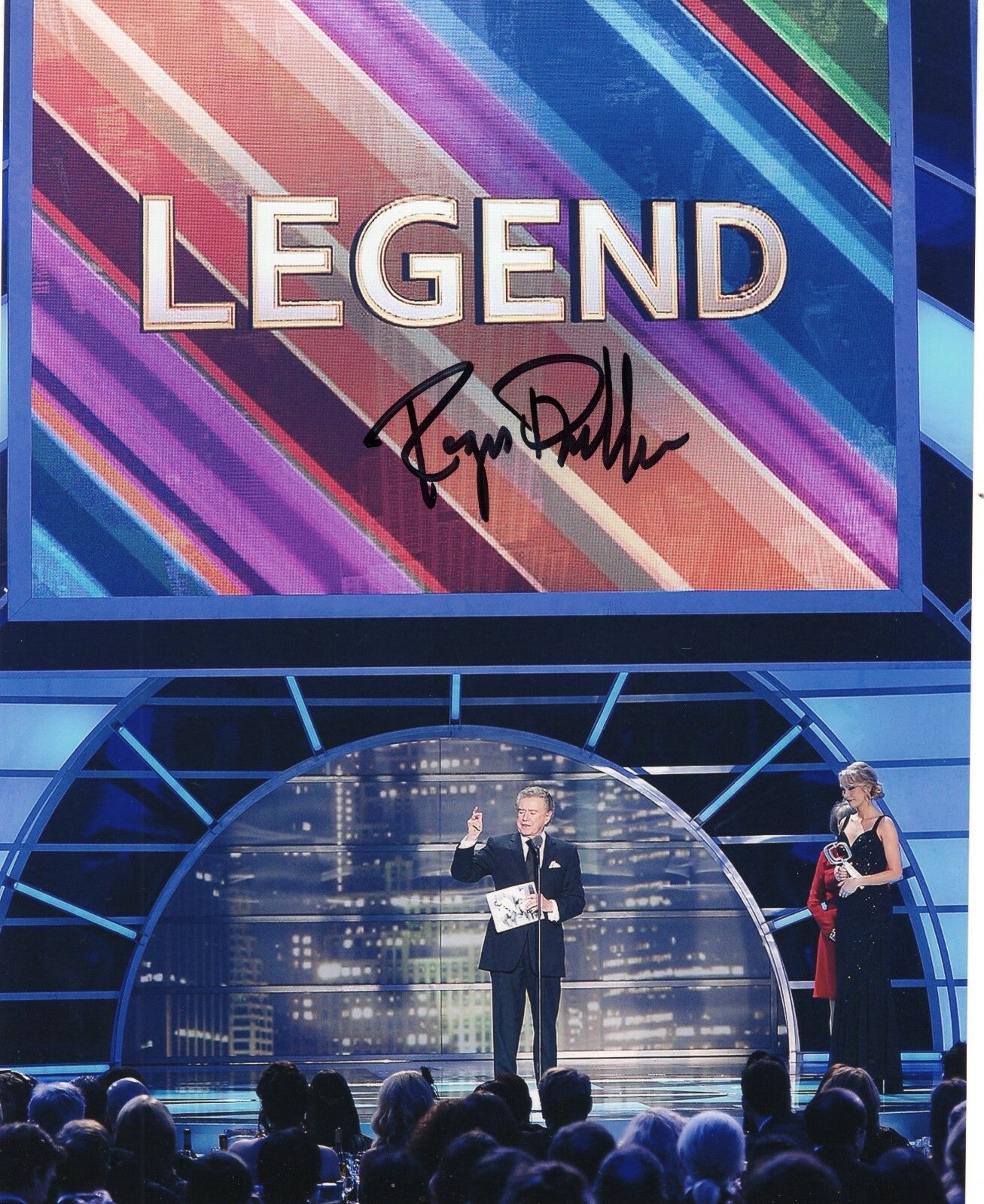 Regis Philbin Signed 8x10 Photo w/ COA Who Wants To Be A Millionaire #1  