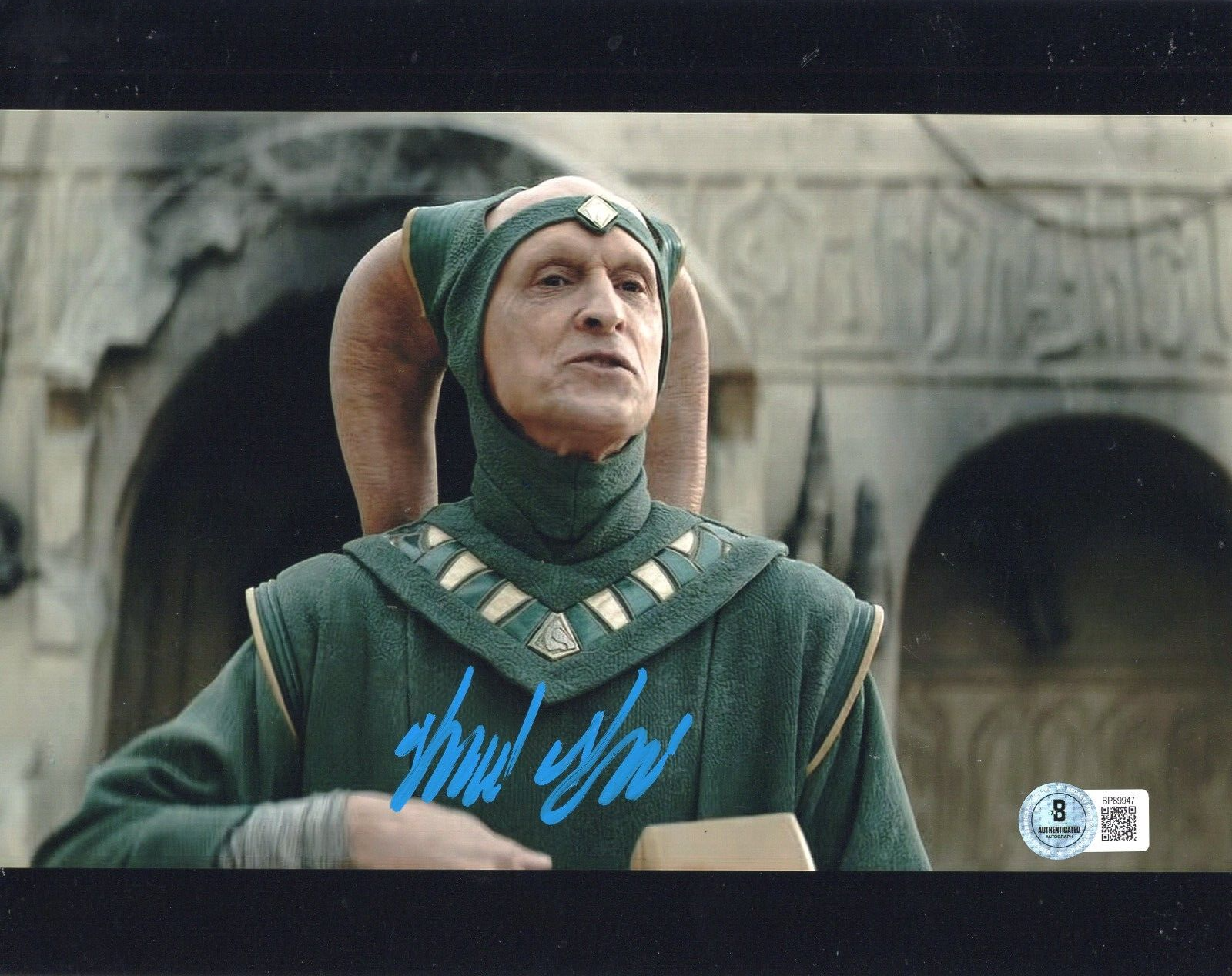 David Pasquesi Boba Fett The Majordomo Signed 8x10 Photo w/Beckett COA BP89947