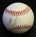 Darwinzon Hernandez Signed Official Major League Baseball W/COA #1