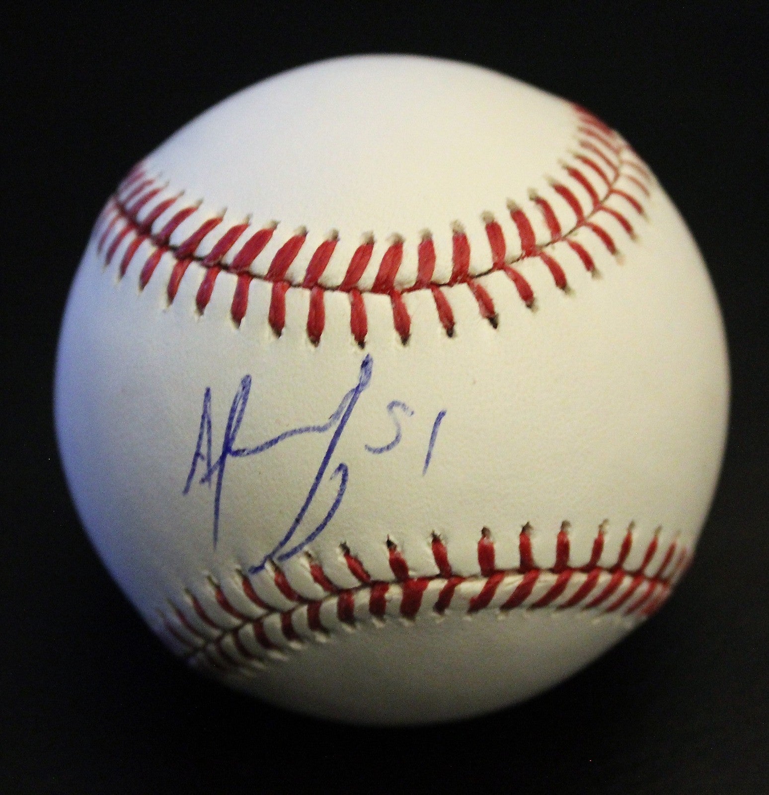 Darwinzon Hernandez Signed Official Major League Baseball W/COA #1