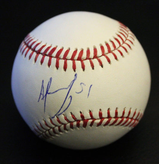 Darwinzon Hernandez Signed Official Major League Baseball W/COA #1