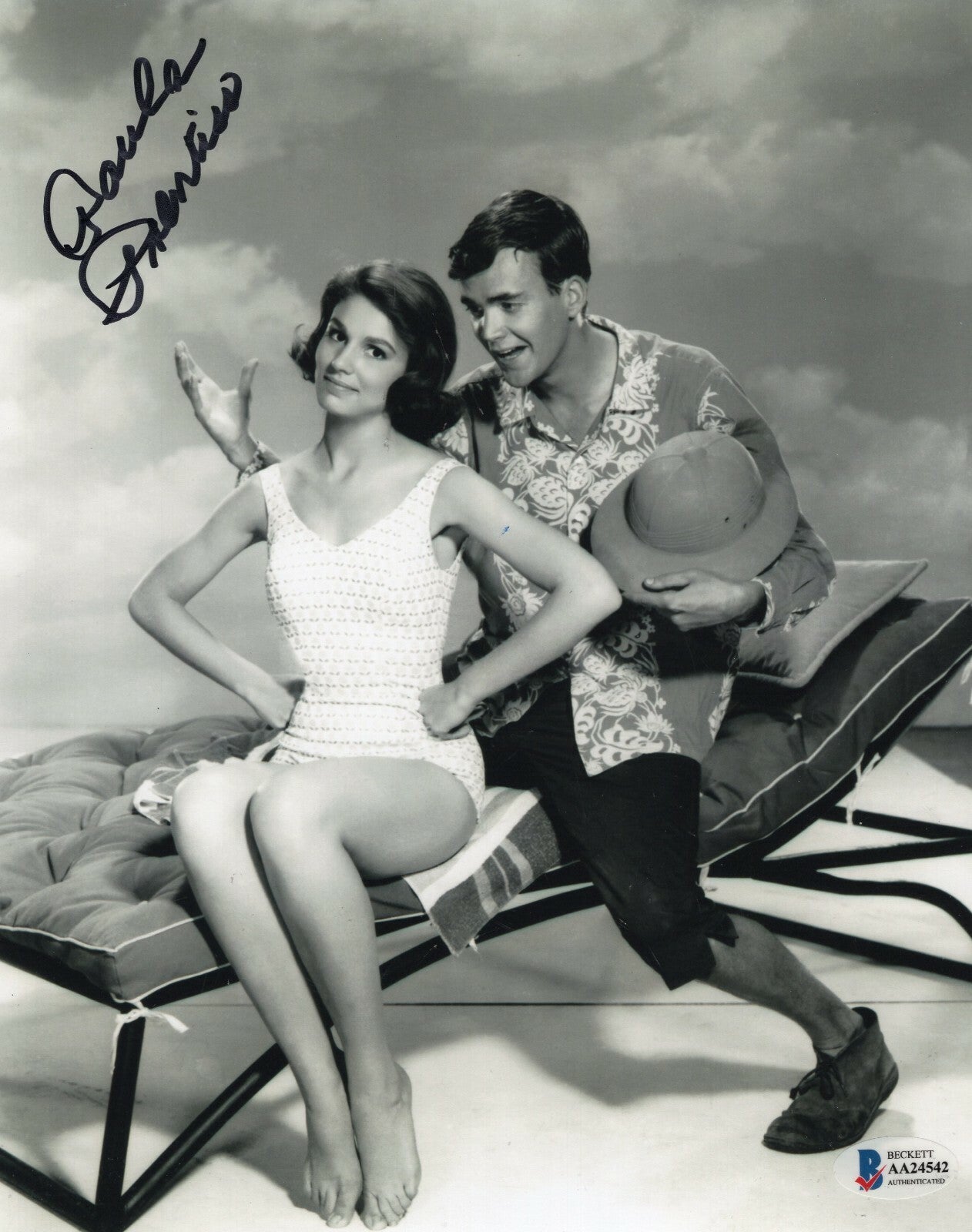 Paula Prentiss Stepford Wives He & She Signed 8x10 Photo w/Beckett COA AA24542
