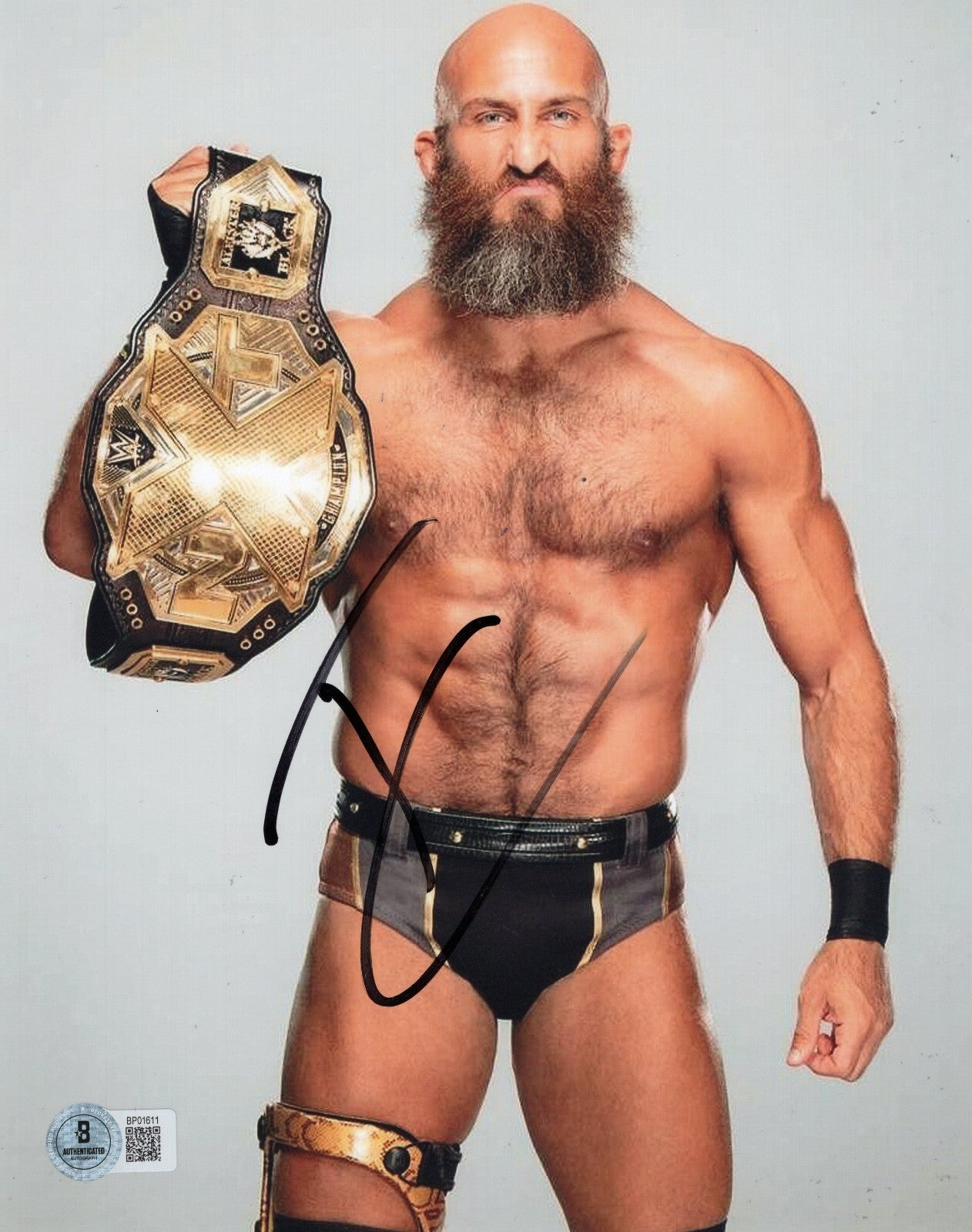 Tommaso Ciampa Wrestling WWE NXT Signed 8x10 Photo w/Beckett COA BP01611