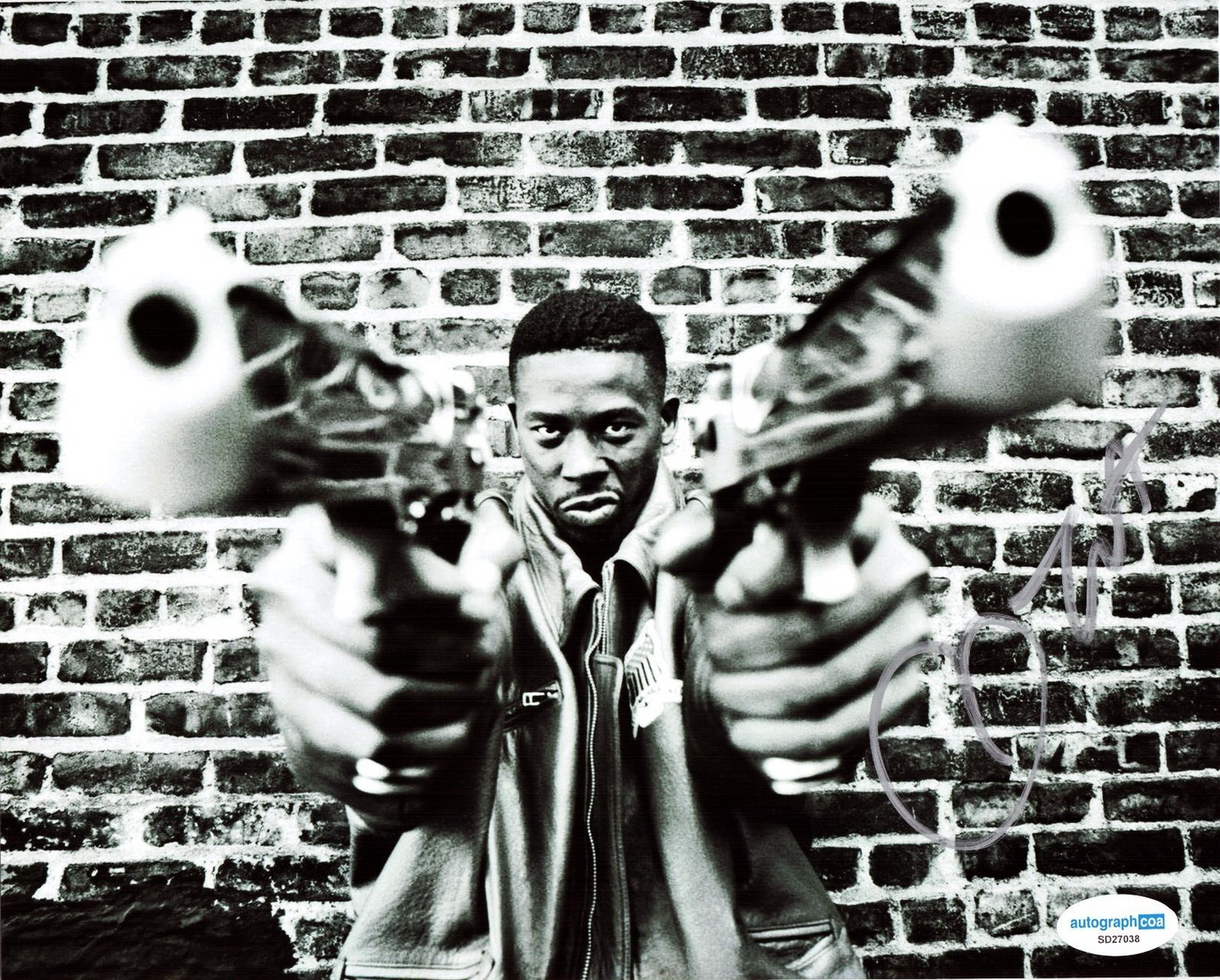 GZA The Genius Signed 8x10 Photo Wu-Tang Clan Hip Hop Rap w/ACOA SD27038