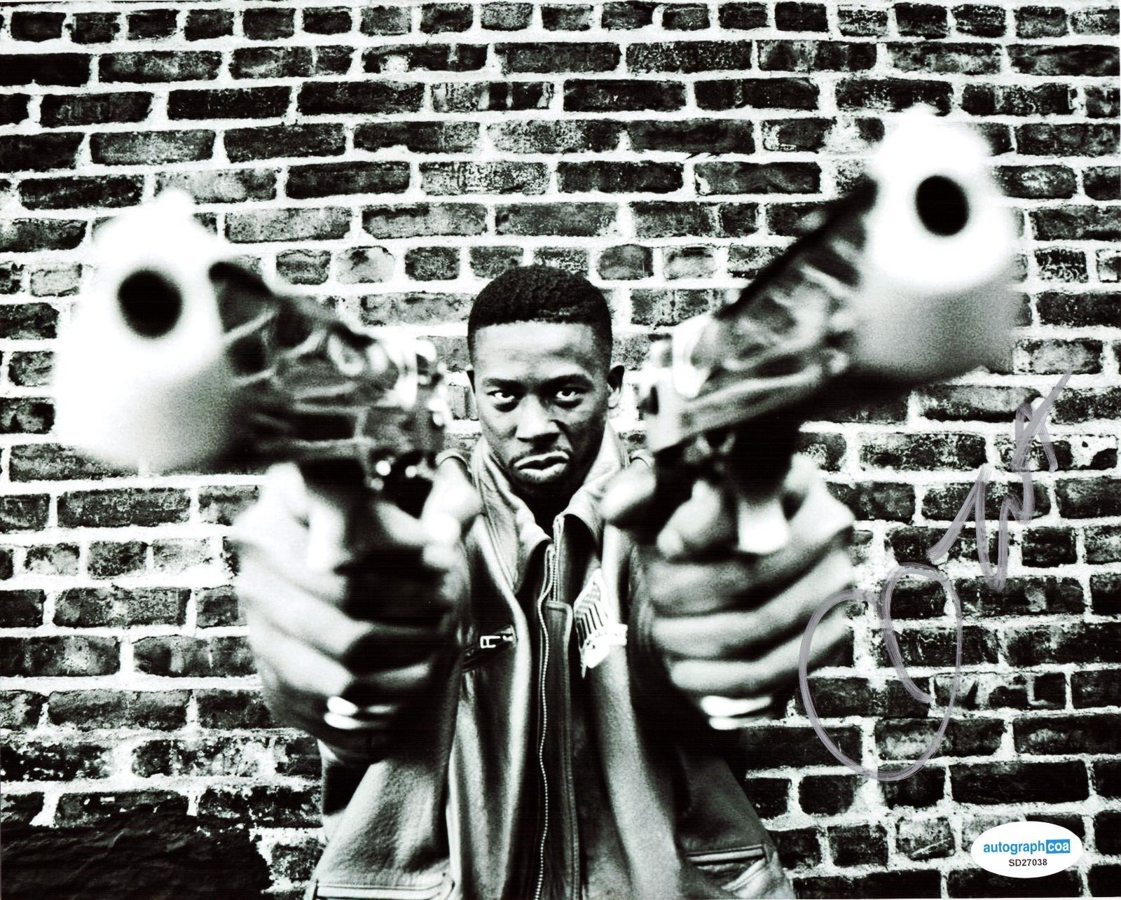 GZA The Genius Signed 8x10 Photo Wu-Tang Clan Hip Hop Rap w/ACOA SD27038