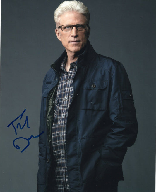 Ted Danson Signed CSI Crime Scene TV Show 8x10 Photo w/COA Autographed 