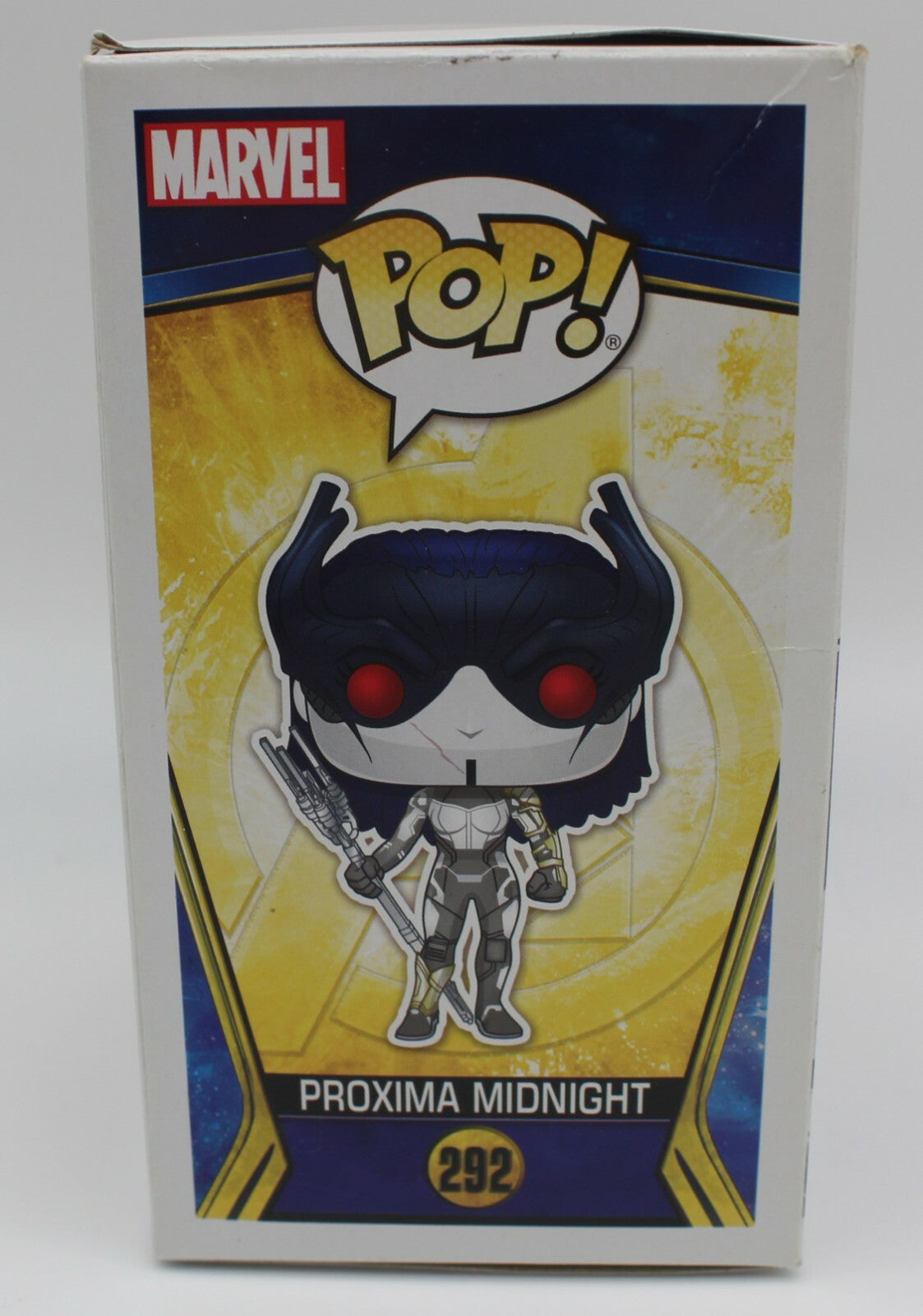 Carrie Coon Avengers Proxima Midnight 292 Signed Funko Pop w/Beckett COA BC89017