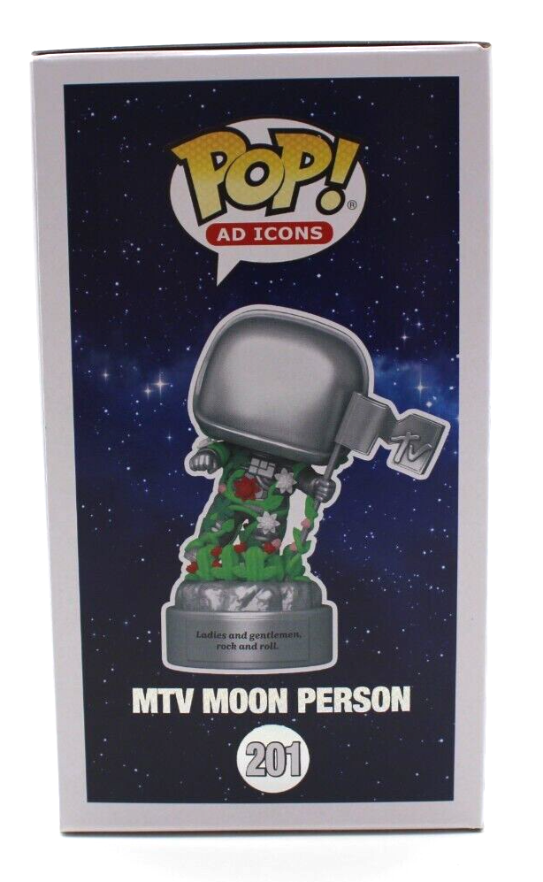 Vanilla Ice MTV Moon Person 201 Signed Funko Pop Ad Icons w/Beckett COA BP89906