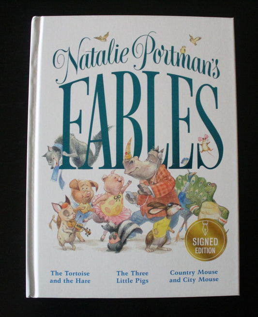 NATALIE PORTMAN Signed FABLES 1st EDITION BOOK W/BECKETT LOA A48487