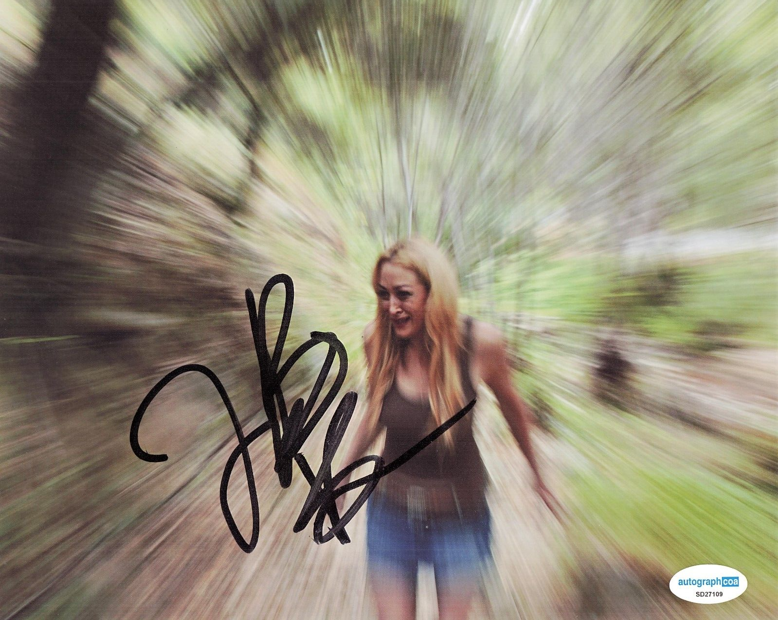 Jennifer Blanc-Biehn Signed 8x10 Photo Party Of Five TV Show w/ACOA SD27109