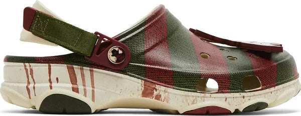 A Nightmare on Elm Street Freddy Krueger Crocs All Terrain Clog Size 13 New
