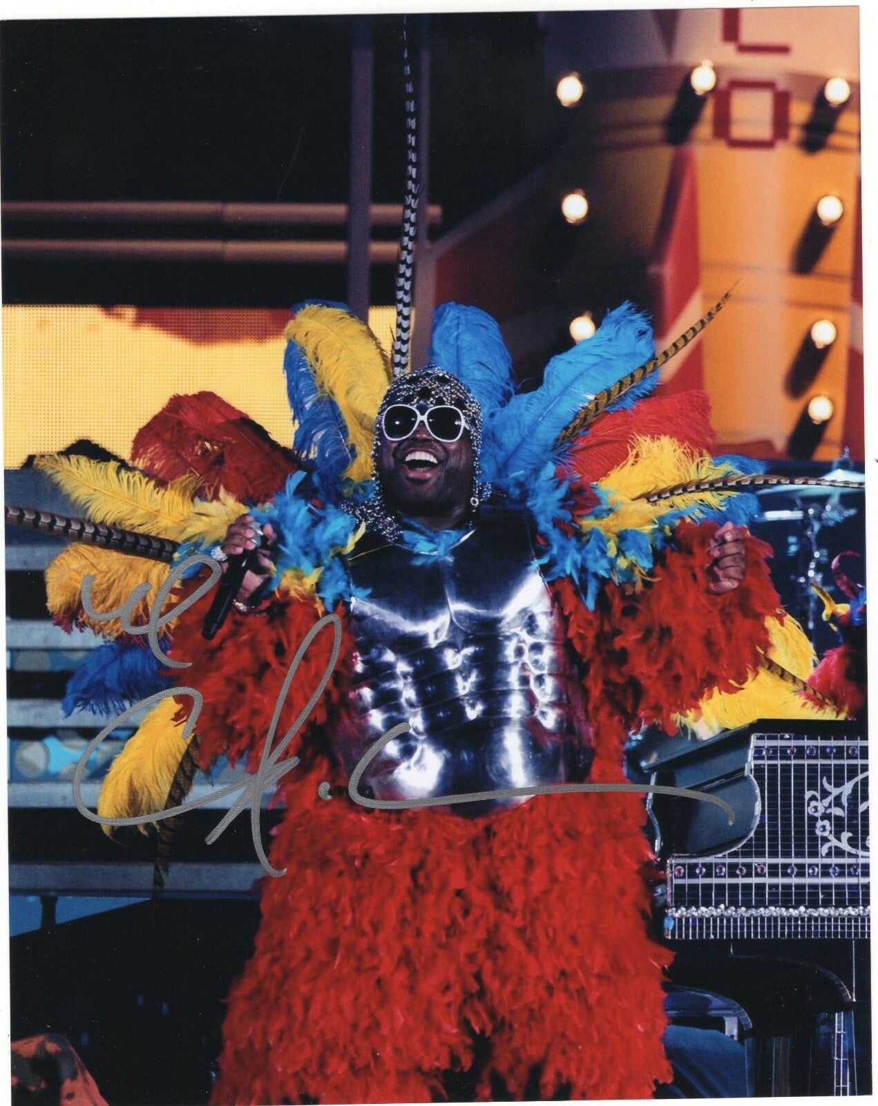  CeeLo Green Signed  8x10 Photo w/COA Music Crazy #2  