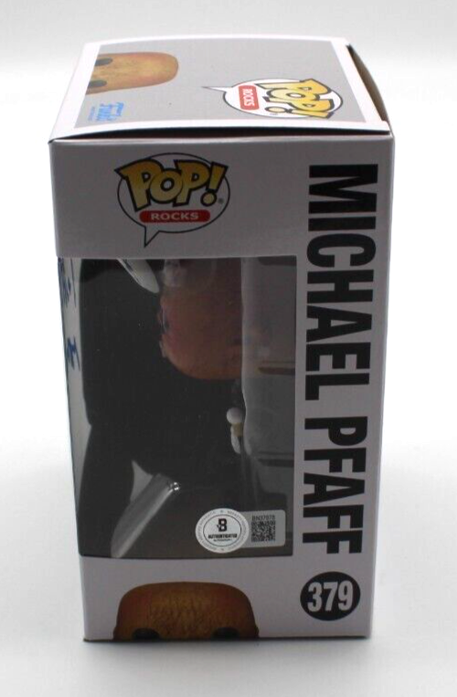 Michael Pfaff Tortilla Man Slipknot 379 Signed Funko Pop w/Beckett COA BN37878