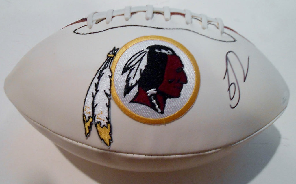 Josh Doctson Signed Washington Redskins Logo Football w/JSA COA SD06032
