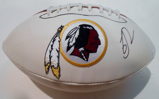 Josh Doctson Signed Washington Redskins Logo Football w/JSA COA SD06032