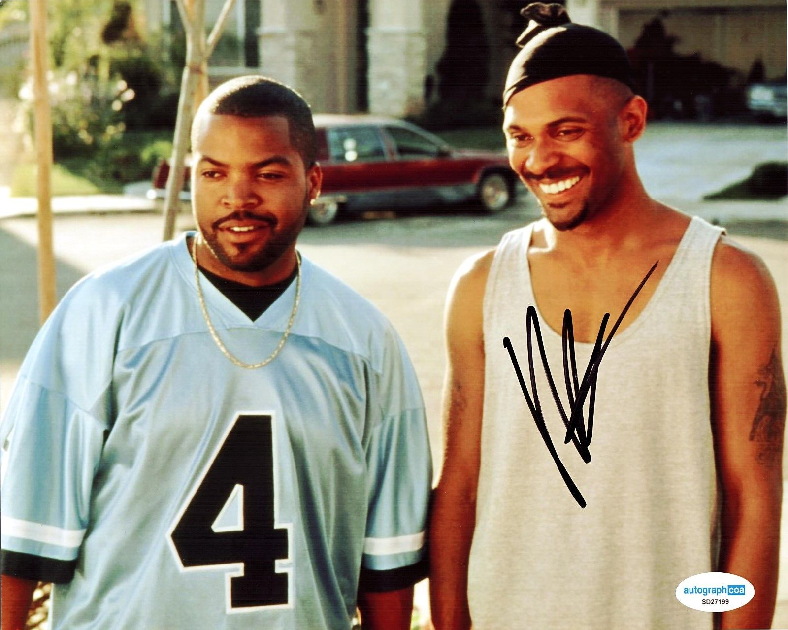 Mike Epps Signed Friday All About The Benjamins Movie 8x10 Photo w/ACOA SD27199