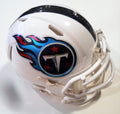 Tennessee Titans Custom Speed Mini Helmet with Chrome Decals Marcus Mariota #8