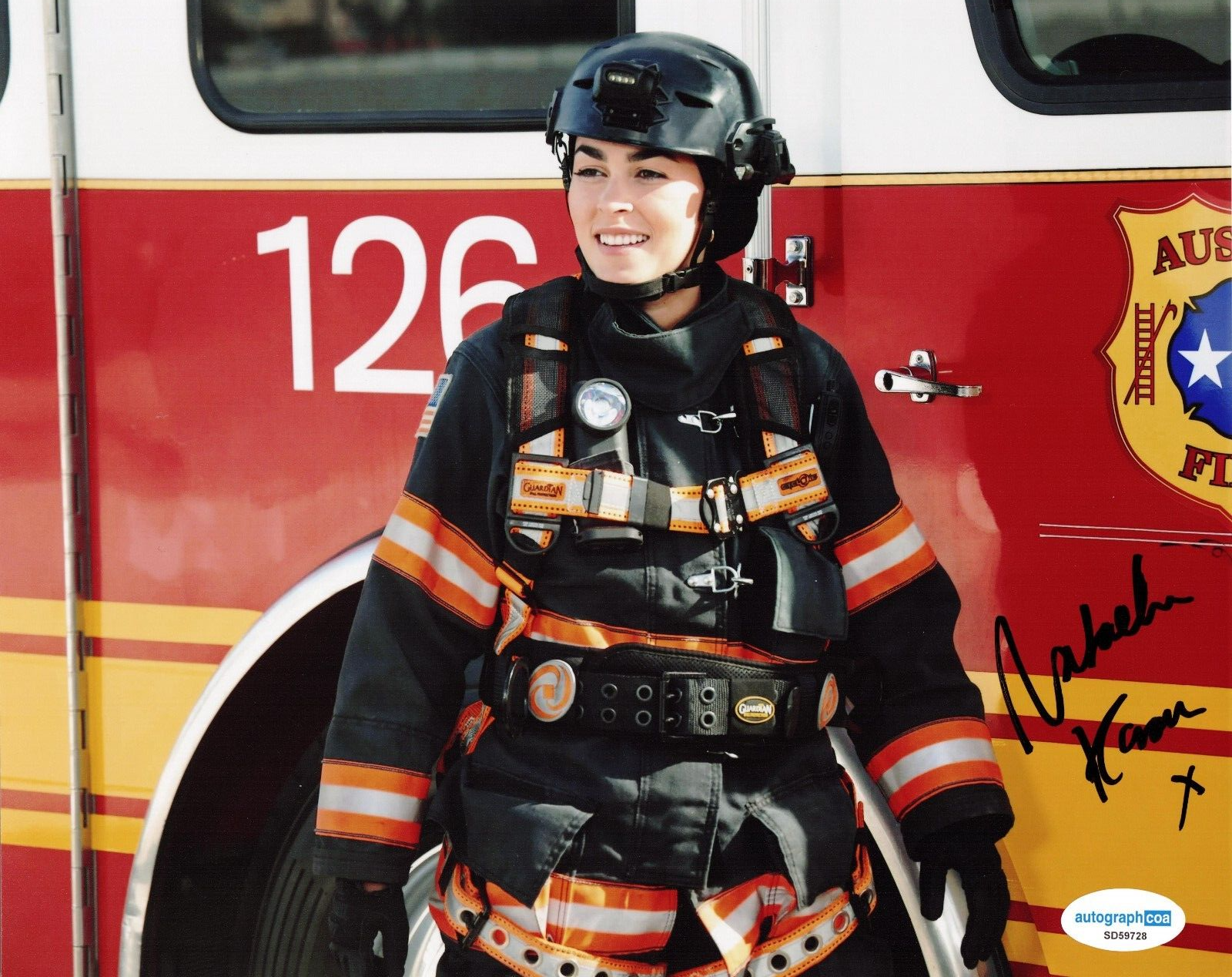 Natacha Karam 9-1-1-: Lone Star Signed 8x10 Photo w/Autograph COA ACOA SD59728