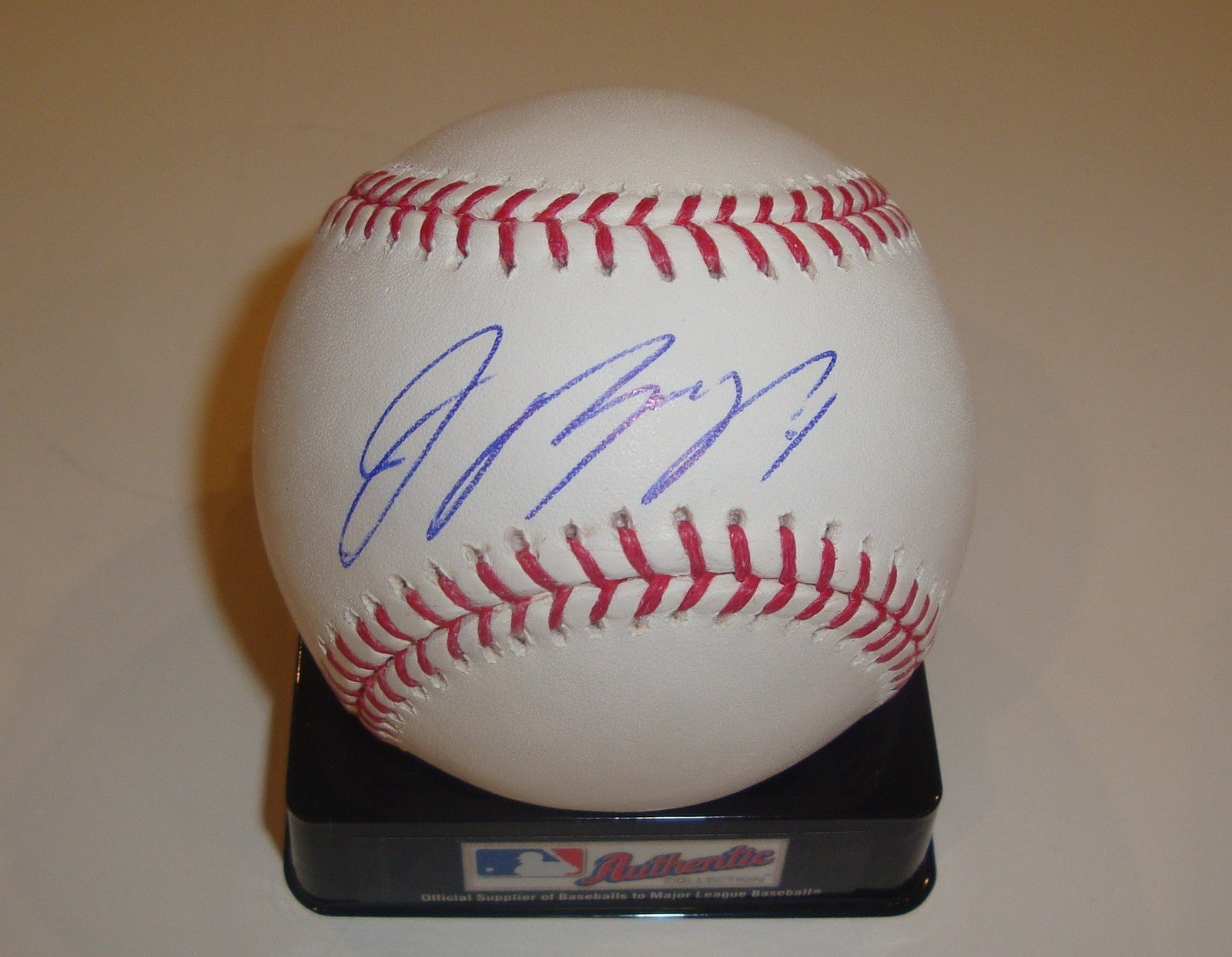 Jose Reyes Signed Baseball w/COA 2012 Miami Marlins Official MLB New York Mets C