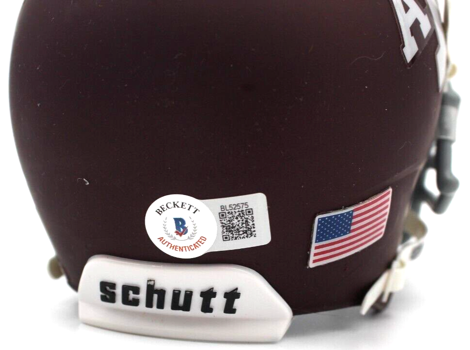 Christian Kirk Signed Texas A&M Aggies Jaguars Mini Helmet w/Beckett BL52575