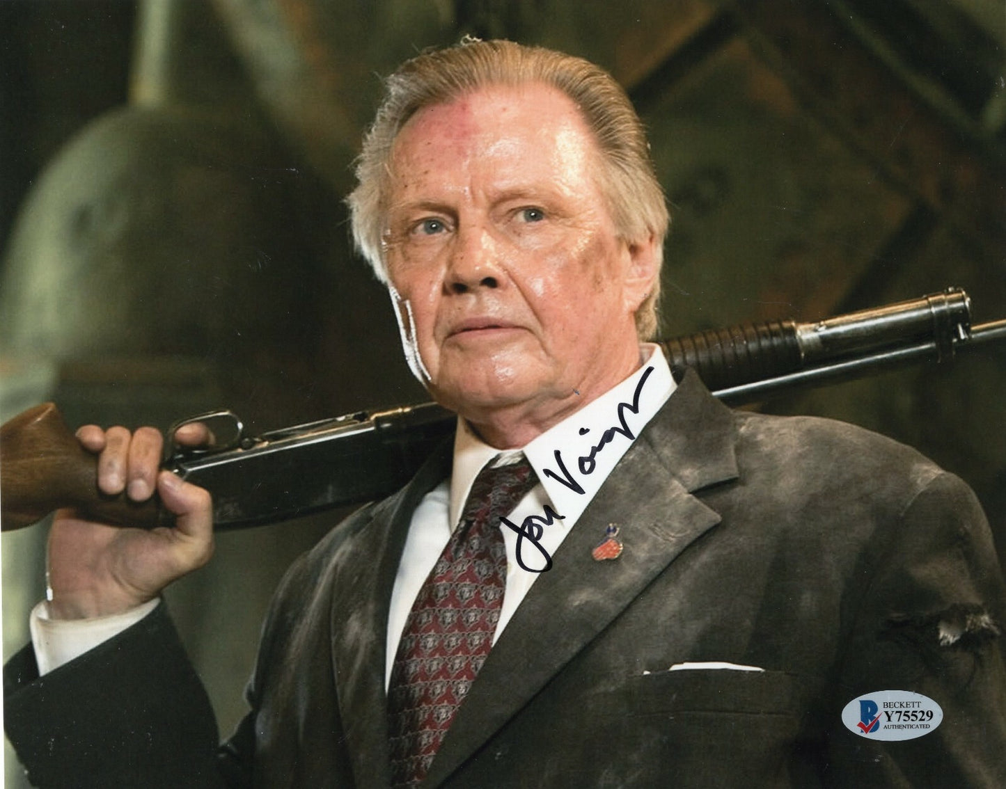 Jon Voight Signed Mission Impossible Jim Phelps 8x10 Photo w/Beckett COA Y75529