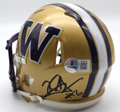 Kyler Gordon Signed Washington Huskie Mini Football Helmet w/Beckett COA BP59119