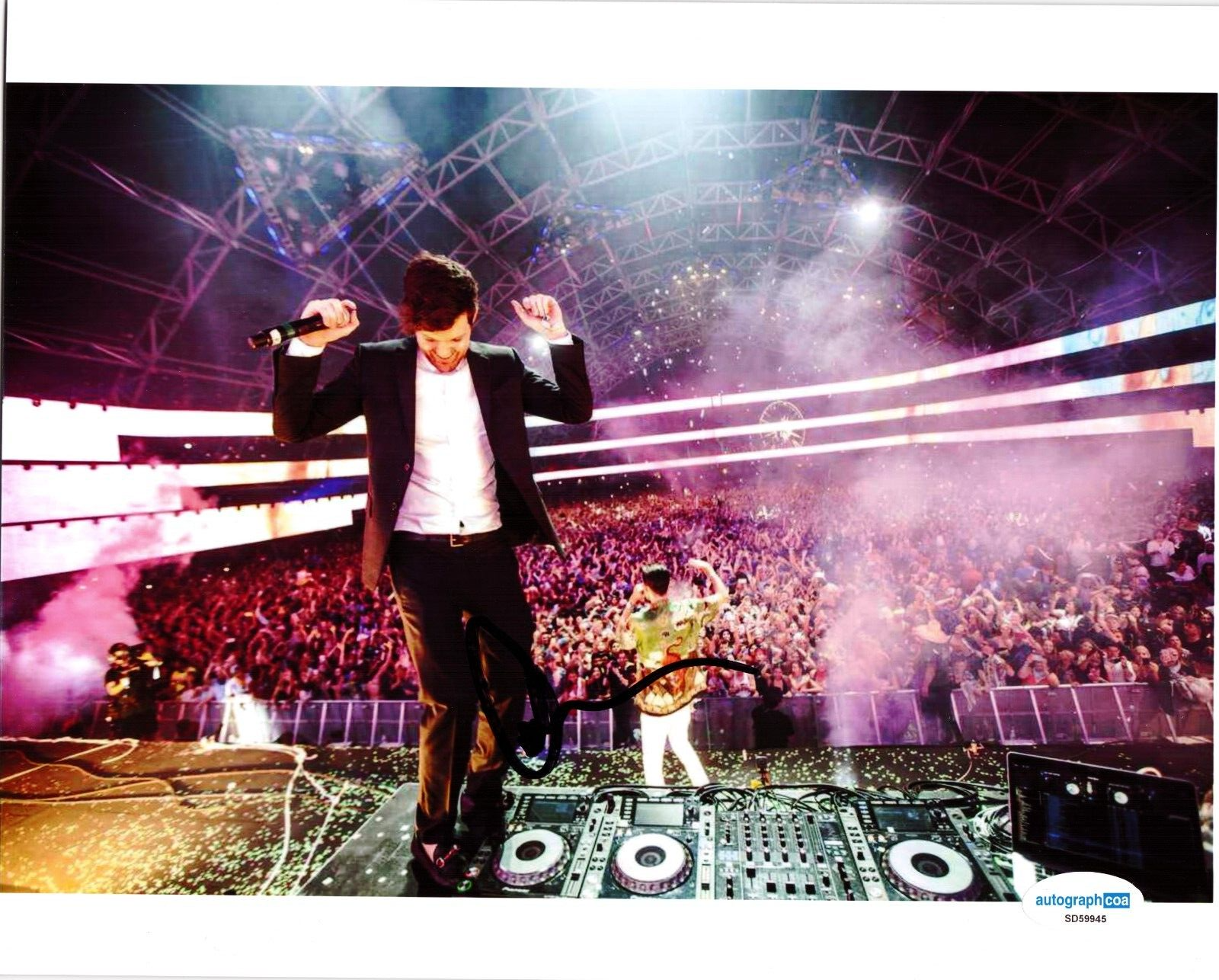 Christian Karlsson EDM Dance DJ Signed 8x10 Photo w/ACOA SD59945