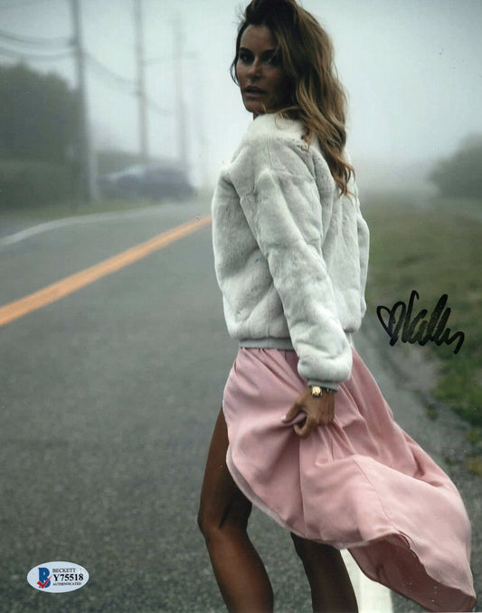 Kelly Bensimon Signed Playboy Real Houswives 8x10 Photo w/Beckett COA Y75518