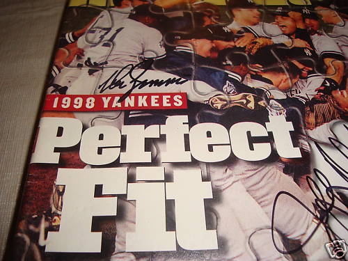 Don Zimmer Signed Sports Illustrated w/COA Jeff Nelson
