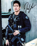 David Lim S.W.A.T. TV Show Victor Tran SWAT Signed 8x10 Photo w/ACOA SD60031