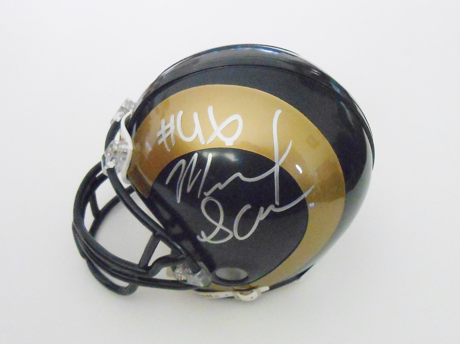 Michael Sam Signed St. Louis Rams Football Mini Helmet w/COA