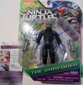 Brian Tee Signed Shredder Toy w/JSA COA Teenage Mutant Ninja Turtles P26459