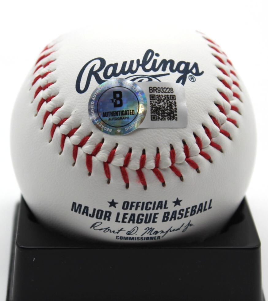 Bryan Ramos Signed Major League Baseball White Sox w/Beckett BAS BR93228